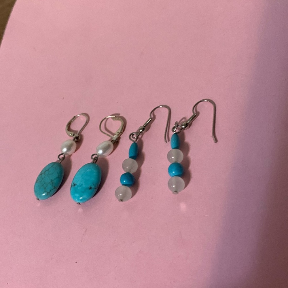 Two beautiful pairs of earrings